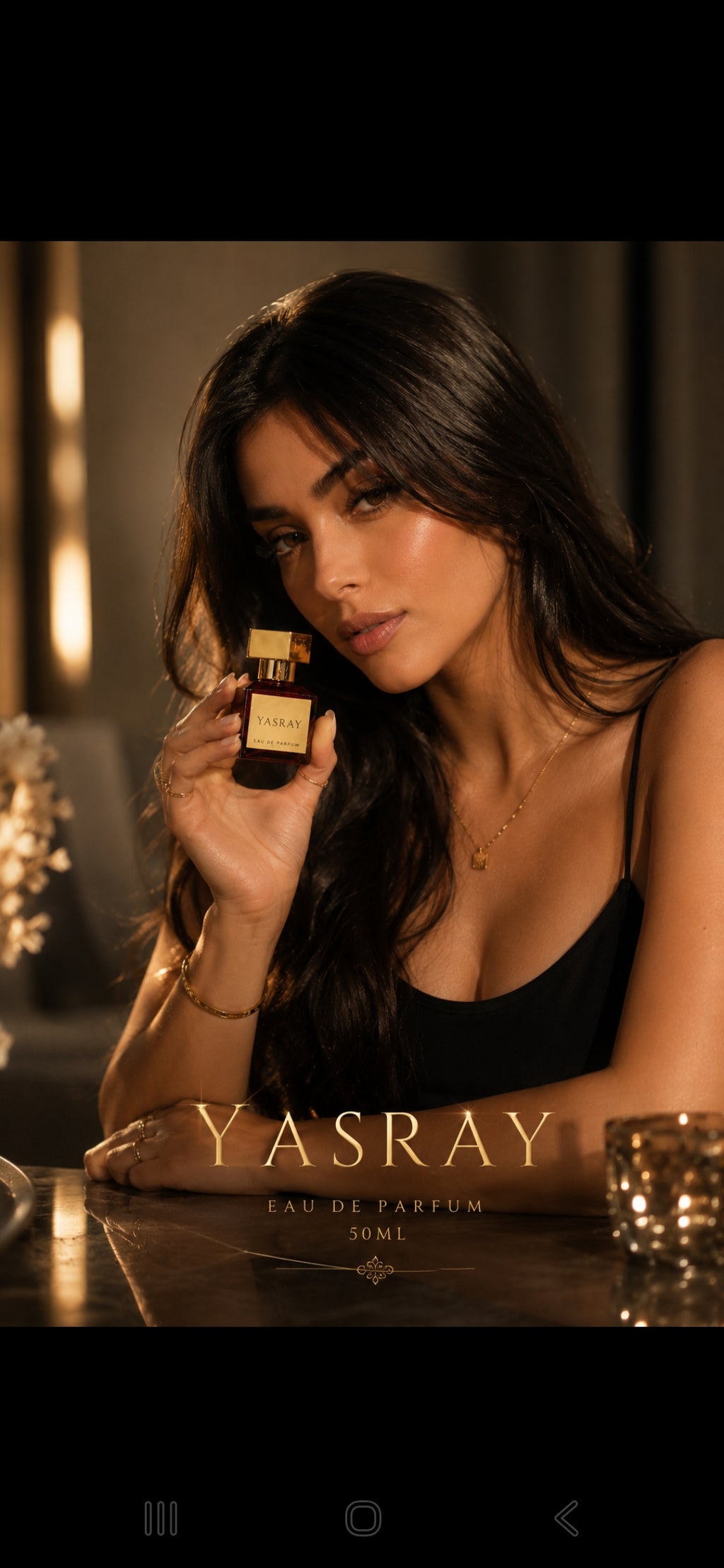YASRAY Eau de Parfum 50 ml | Perfume femenino de larga duración ,Bergamota, violeta y ámbar