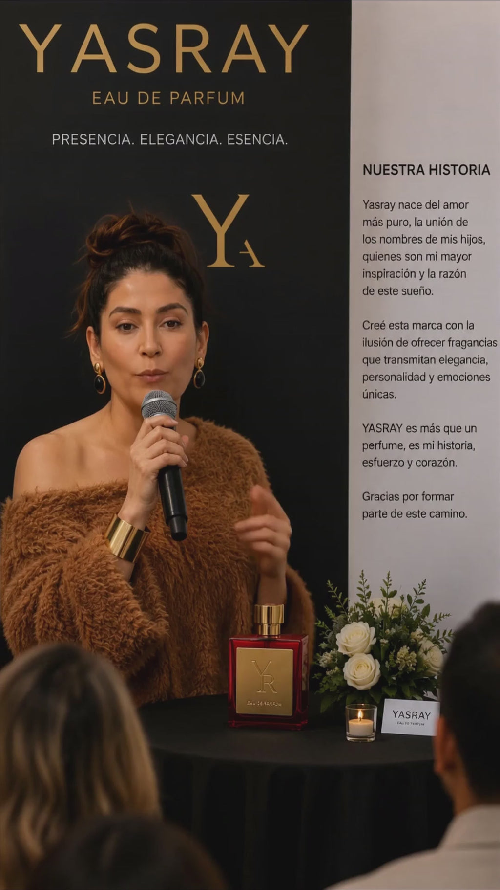 YASRAY Eau de Parfum 50 ml | Perfume femenino de larga duración ,Bergamota, violeta y ámbar